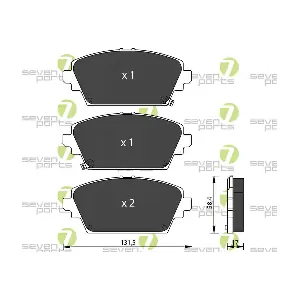 7 SEVEN PARTS SVP20900