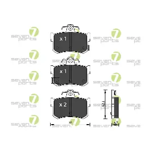 SVP16750 7 SEVEN PARTS