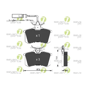 7 SEVEN PARTS SVP17402