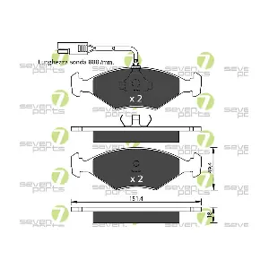 7 SEVEN PARTS SVP14242