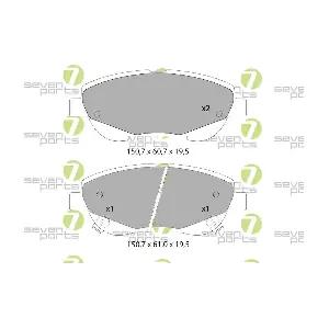 SVP26040 7 SEVEN PARTS
