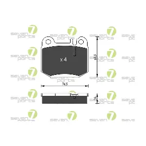 7 SEVEN PARTS SVP22320
