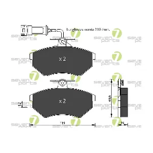 7 SEVEN PARTS SVP15613