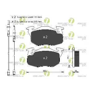 7 SEVEN PARTS SVP17923