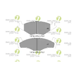 7 SEVEN PARTS SVP13191