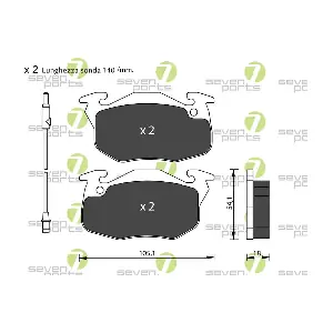 7 SEVEN PARTS SVP13380