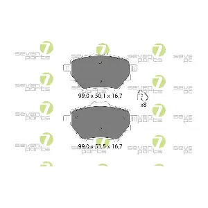 7 SEVEN PARTS SVP28430