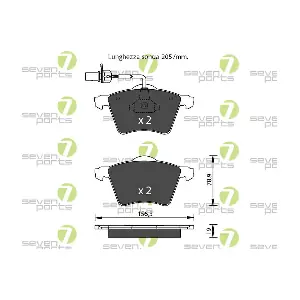 7 SEVEN PARTS SVP21681