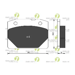 SVP10410 7 SEVEN PARTS
