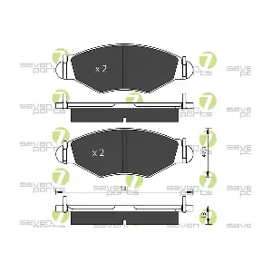 7 SEVEN PARTS SVP21630