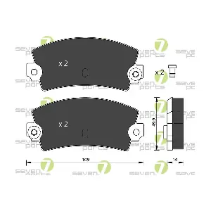 7 SEVEN PARTS SVP10680
