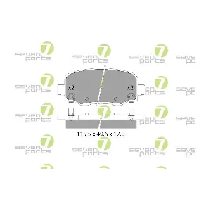 7 SEVEN PARTS SVP28100