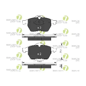 7 SEVEN PARTS SVP18350