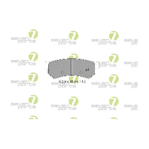 7 SEVEN PARTS SVP25830