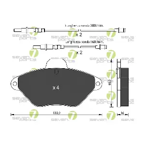 7 SEVEN PARTS SVP15680
