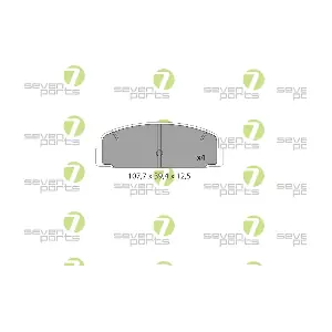 7 SEVEN PARTS SVP22751
