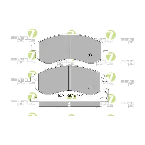 7 SEVEN PARTS SVP25070