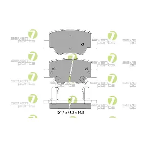 SVP26050 7 SEVEN PARTS