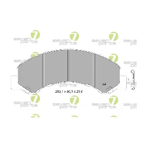 SVP25210 7 SEVEN PARTS