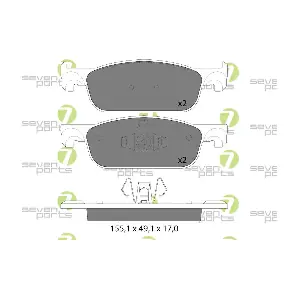 7 SEVEN PARTS SVP28930