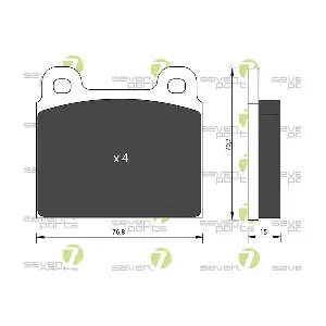 7 SEVEN PARTS SVP10080