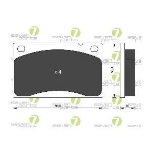 7 SEVEN PARTS SVP10590