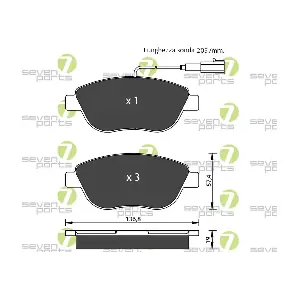 7 SEVEN PARTS SVP21060