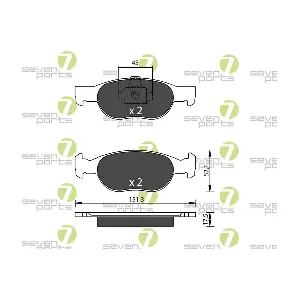 7 SEVEN PARTS SVP17520