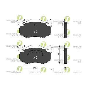 7 SEVEN PARTS SVP26472