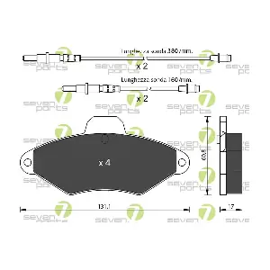 7 SEVEN PARTS SVP15670