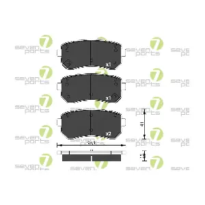 SVP28690 7 SEVEN PARTS