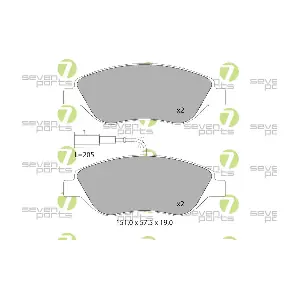 7 SEVEN PARTS SVP21071