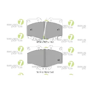 7 SEVEN PARTS SVP25000