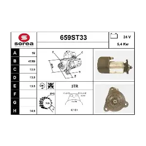 659ST33 STARTCAR