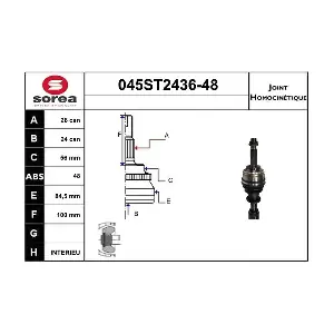 045ST2436-48 STARTCAR