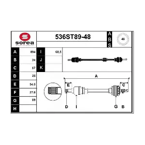 536ST89-48 STARTCAR