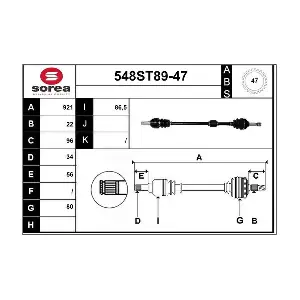 548ST89-47 STARTCAR