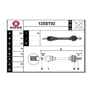125ST92 STARTCAR