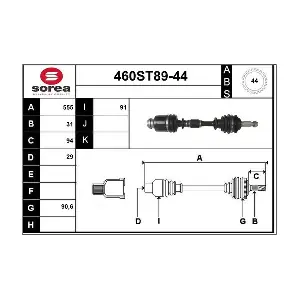 460ST89-44 STARTCAR