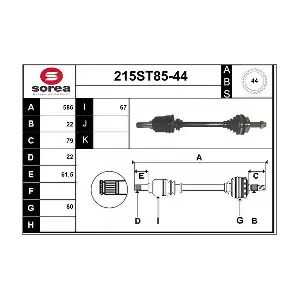 215ST85-44 STARTCAR