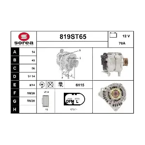 819ST65 STARTCAR