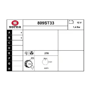STARTCAR 809ST33