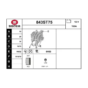 843ST75 STARTCAR