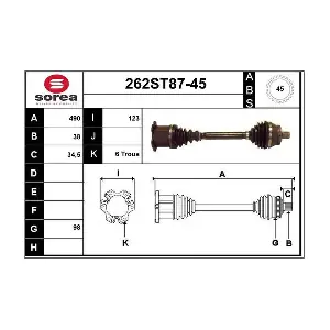 262ST87-45 STARTCAR