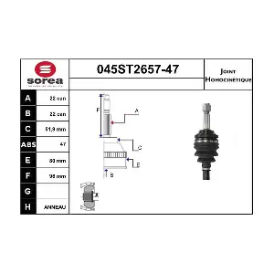 045ST2657-47 STARTCAR