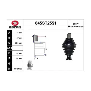 045ST2551 STARTCAR
