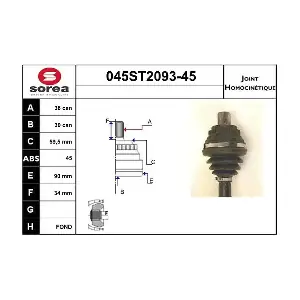045ST2093-45 STARTCAR