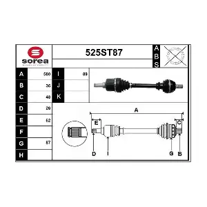 525ST87 STARTCAR