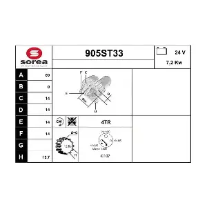 STARTCAR 905ST33