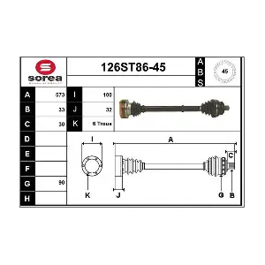 126ST86-45 STARTCAR